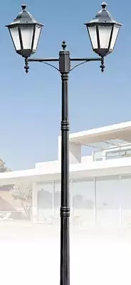 復古風清光玻璃戶外照明燈